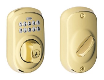 60% off Schlage Plymouth Electronic Keypad Deadbolt