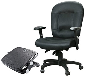 50% off Rosewill Ergonomic Chair with Adjustable Footrest