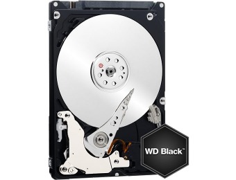 38% off WD Black 500GB 7200 RPM 2.5" Internal Notebook Hard Drive