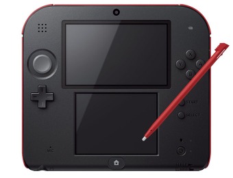 23% off Nintendo 2DS Gaming System (Crimson Red)