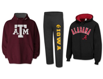 NCAA Hoodies, Sweaters, Pullovers, Sweatpants - 2 For $40