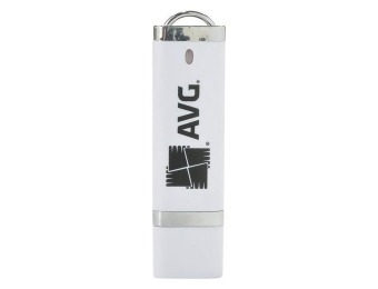 75% off AVG GRI070800F814 2014 5-Year Antivirus USB Flash Drive