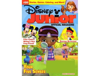 76% off Disney Junior Magazine Subscription, $13.99 / 6 Issues