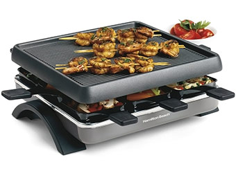 34% off Hamilton Beach 31602 Raclette 8-Person Party Grill