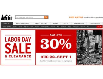 REI Labor Day Sale - Up to 30% off Thousands of Items