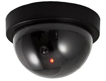 70% off Fake Dummy Dome CCTV Security Camera with LED