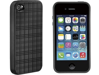 90% off Dynex Black Skin Case for Apple iPhone 4 and 4s