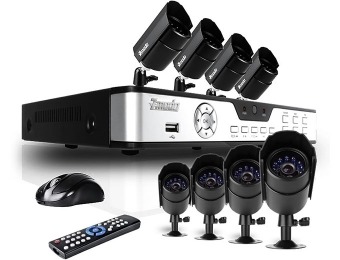 $295 off Zmodo 8-Ch 500GB DVR Security System w/ 8 IR Cameras