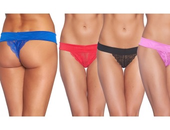 75% off 8-Pack of Stretch Scalloped Women's Lace Panties