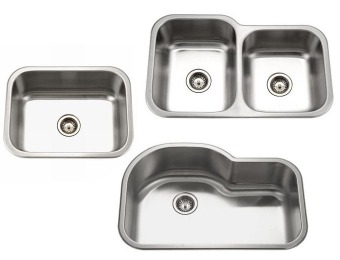 Up to 45% off Houzer Stainless Steel Kitchen Sinks at Home Depot