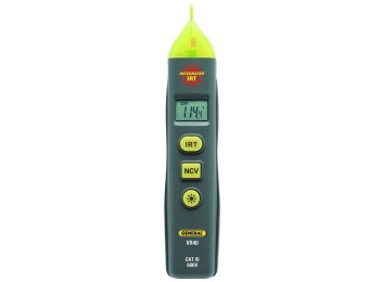 33% off VR40 Voltage Tester w/ Infrared Thermometer and Light