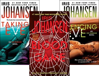 Mysteries & Thrillers by Iris Johansen on Kindle for $2.99 Each