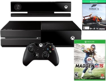 $60 off Xbox One w/ Kinect & Forza Motorsport 5 + Madden NFL 15