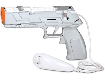 47% off Wii Silver Edition Quick Shot Plus Dual Trigger Light Gun