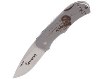 64% off Browning Presentation Straight Edge Folding Pocket Knife