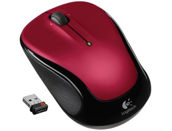 44% off Logitech M325 Wireless Mouse - Red