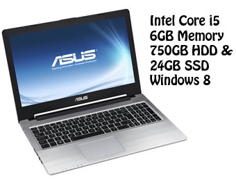 $239 Off Asus S56CA-DH51 15.6" Ultrabook w/ Promo Code: SAVE80