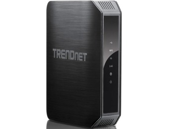 $55 off TRENDnet AC1200 Wireless Dual Band Gigibit Router