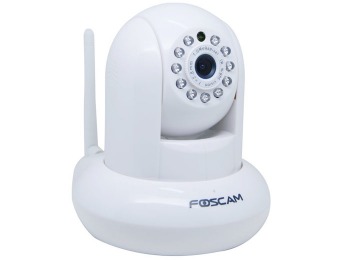 44% off Foscam FI9821PW Wireless 720p Indoor IP Surveillance Camera