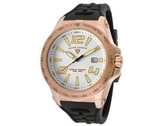 93% off Swiss Legend Sprint Racer Men's Watch 10043-RG-02S