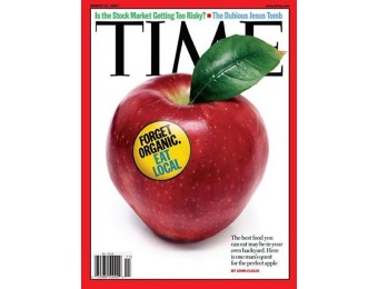 $252 off Time Magazine Annual Subscription, $25 / 52 Issues
