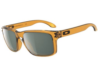 50% off Oakley Holbrook Crystal Orange/Grey Sunglasses