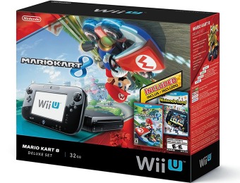 Deal: Nintendo Wii U Mario Kart 8 + Nintendoland Deluxe Bundle