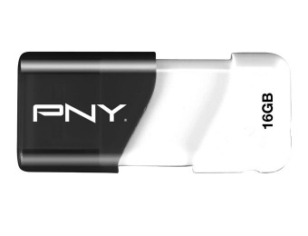 87% off PNY Compact Attache 16GB USB Drive (P-FD16GCOM-GE)