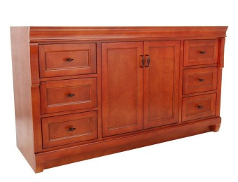 55% off Foremost NACA6022D1 Naples Single Bowl Vanity Cabinet