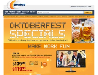 Newegg Oktoberfest Deals - Tons of Deals on Top-Selling Items