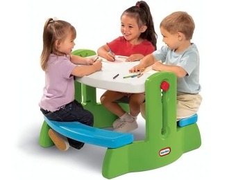 32% off Little Tikes Adjust 'N Draw Table, Green and Blue