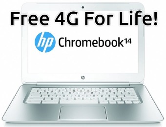 $140 off HP Chromebook 14, 32GB SSD (Certified Refurbished)