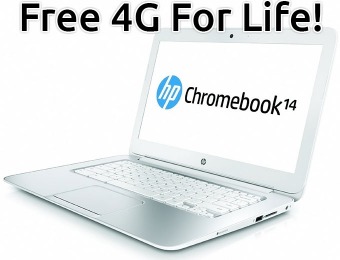 $140 off HP Chromebook 14, 16GB SSD (Certified Refurbished)