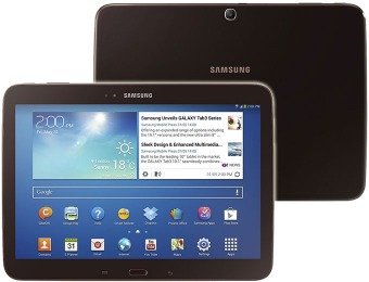 $201 off Samsung Galaxy Tab 3 10" Tablet 16GB Refurbished