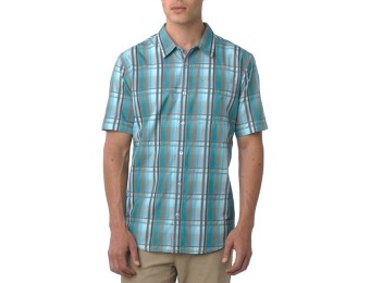 56% off Men's prAna Duke Short-Sleeve Button Shirts, 3 Styles