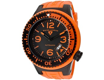 91% off Swiss Legend Men's Neptune Automatic Silicone Watch