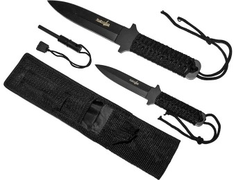 74% off Survivor HK-1035 10" & 7" Outdoor Fixed Blade Knives