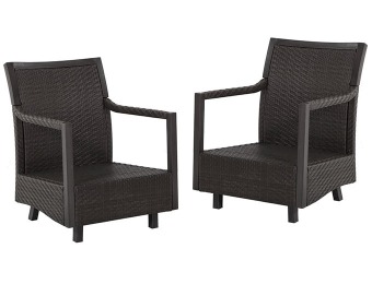 75% off allen + roth Hayton Spring Motion Aluminum Patio Chairs