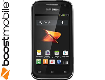 $30 off Samsung Galaxy Rush No-Contract Boost Mobile Phone