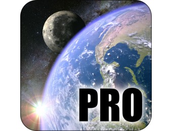 Free: Earth & Moon in HD Gyro 3D PRO Android App