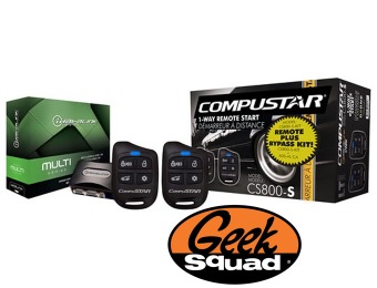 65% off CompuStar Remote Vehicle Start Kit & Geek Squad