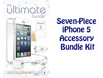 78% Off 7 Piece iPhone 5 Accessory Bundle Kit