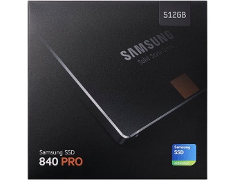 $450 off Samsung 840 Pro Series 2.5" 512 SSD, MZ-7PD512BW
