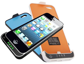 $75 Off iPhone 5 2200mAh Rechargeable Battery Case