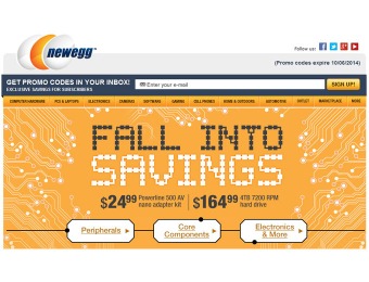 Newegg Fall Savings Event - Tons of Great Deals