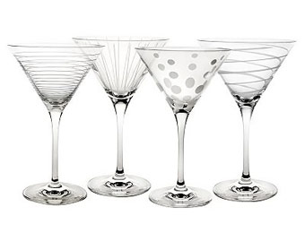 41% Off Mikasa Cheers 4-pc. Martini Glass Set