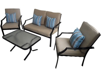 $299 off Strathwood Brentwood 4-Piece All-Weather Furniture Set