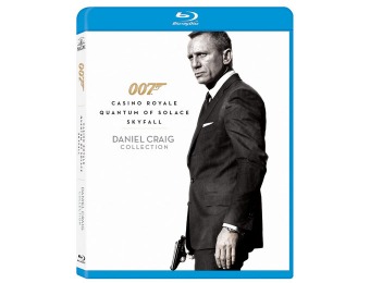 60% off 007: Daniel Craig 3 Film Blu-ray Collection