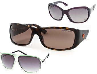 Up To 78% Off Armani Exchange & Emporio Armani Sunglasses