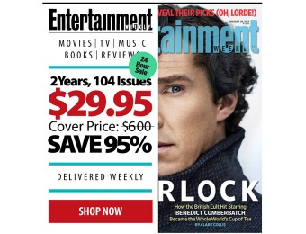 $570 off Entertainment Weekly Magazine, $29.95 / 104 Issues